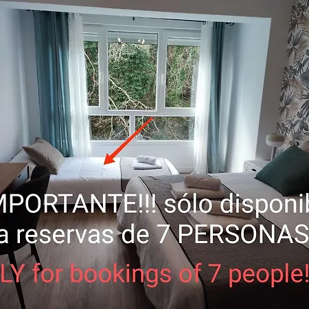 O Paseo, 5 Estrellas. Appartement Puentedeume