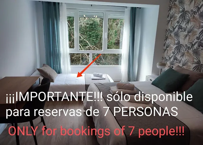 O Paseo, 5 Estrellas. Appartement Puentedeume
